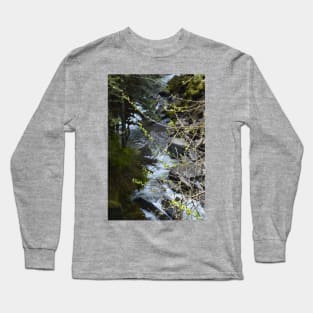 River Through a Tree Long Sleeve T-Shirt